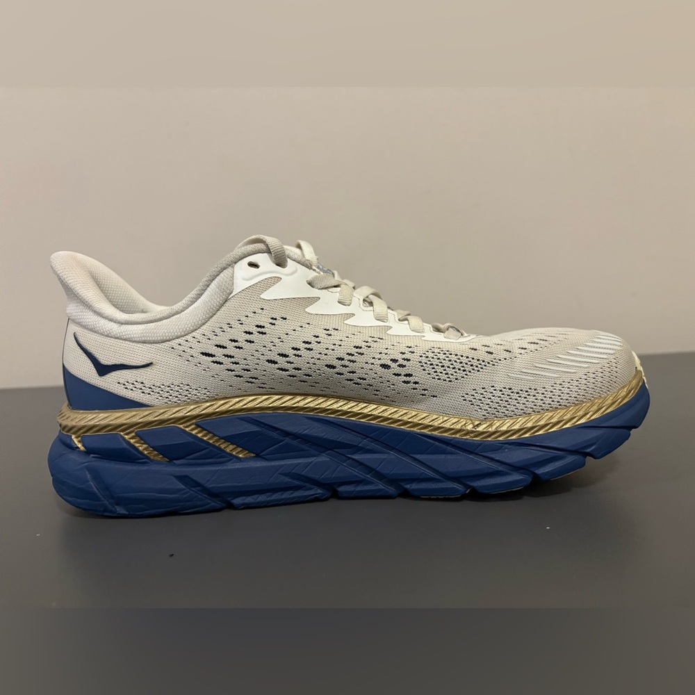 Hoka One One Clifton 7 1110509/TVID Running Shoes For Woman’s Size US 8 Cream - Picture 8 of 14